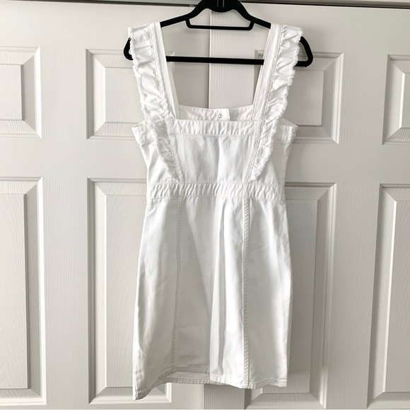 Cupcakes & Cashmere Galia White Denim Dress - Picture 7 of 7